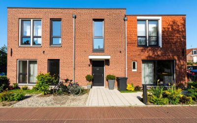 een huis met een hypotheek