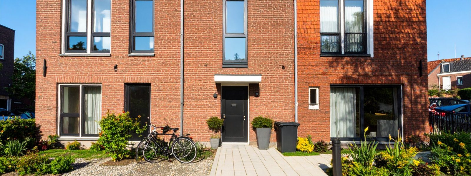 een huis met een hypotheek